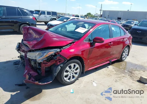 2022 Toyota Corolla Le z USA, uszkodzony, nr VIN 5YFEPMAE3NP323250